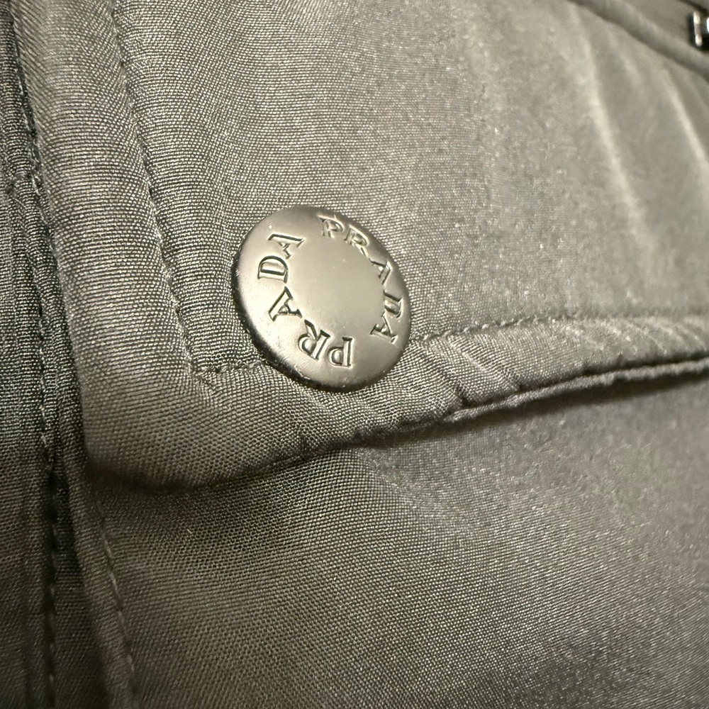 Prada Down and White Eiderdown Black Jacket - image 3